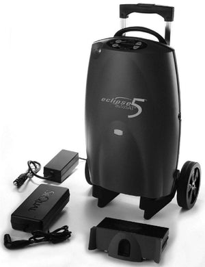 Reconditioned Sequal Eclipse 5 Portable Oxygen Concentrator. 6 Month warranty.