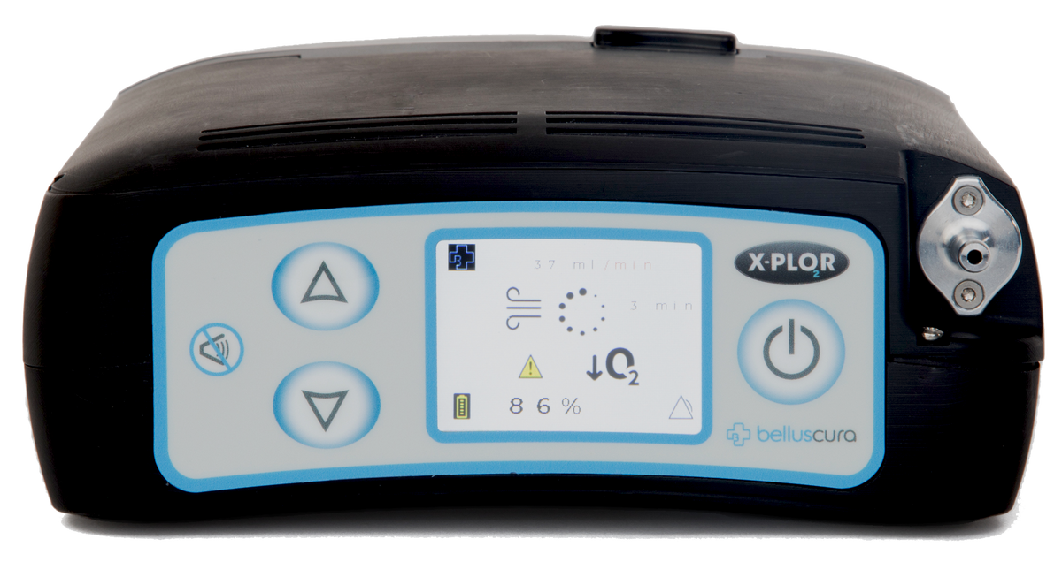 NEW X-PLOR Lightweight 4LPM Portable Concentrator