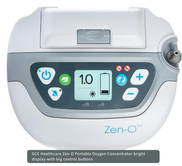 New GCE Zen-O Pulse and Constant Flow Portable Concentrator