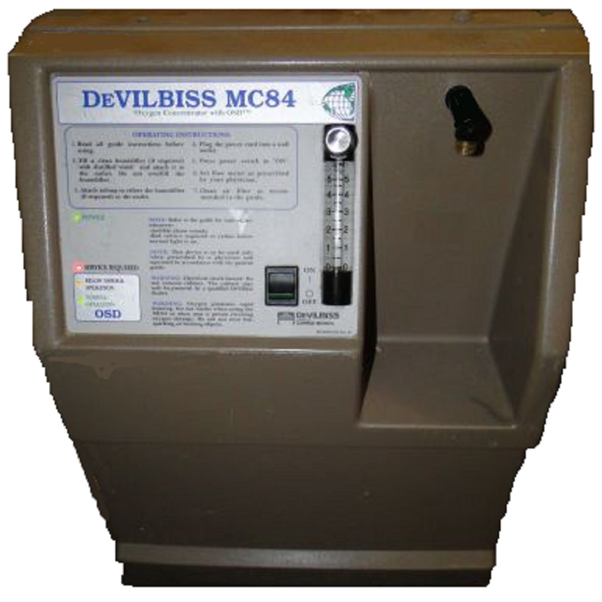 Devilbiss MC 44-90, MC-64, MC-84  5LPM Oxygen Concentrator Filter Kit