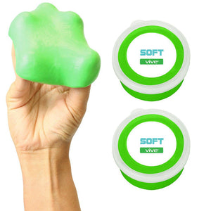 THERAPY PUTTY, NONTOXIC, ODORLESS, 3 OZ. EACH - 4 RESISTANT LEVELS