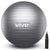 EXERCISE BALL, ANTI-BURST, 19"-22", WITH HAND PUMP