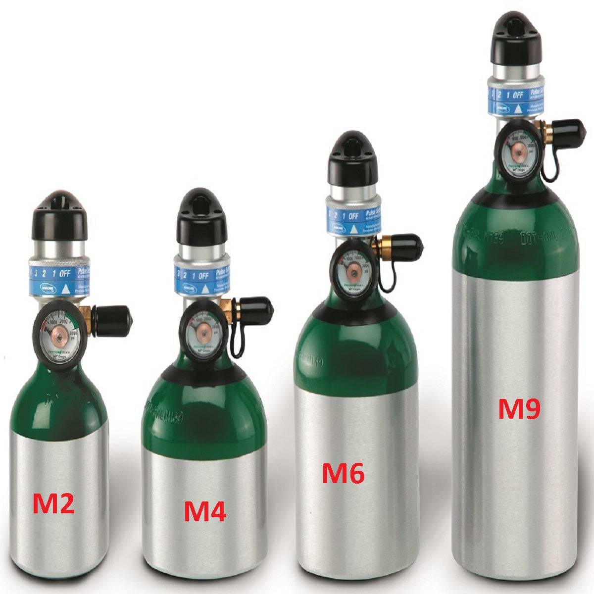 Invacare Homefill Oxygen Cylinder with built in Conserver